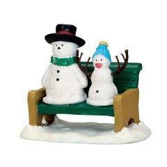 Lemax - Snowdad and Snowbaby 