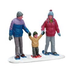 Lemax - Snowshoe Family