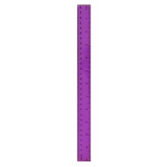Liniaal 30 cm - Paars