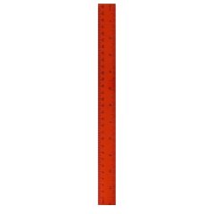 Liniaal 30 cm - Rood