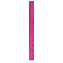 Liniaal 30 cm - Roze