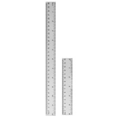 Linialen Set - 15 en 30 cm - Transparant