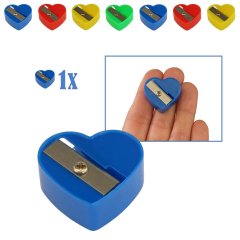 Puntenslijper Hart - Blauw