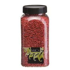 Rood Decoratie Granulaat 650ml - Mica Decorations