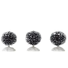 Lemax - Round Bristle Tree Mini - Set van 3
