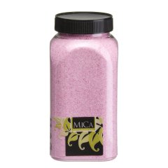 Roze Decoratie Zand 650ml - Mica Decorations