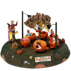 Spooky Town - Pumpkin Patch Train - Met Licht / Beweging