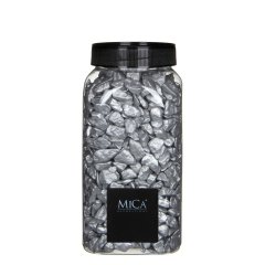 Zilver Decoratie Steentjes 650ml - Mica Decorations