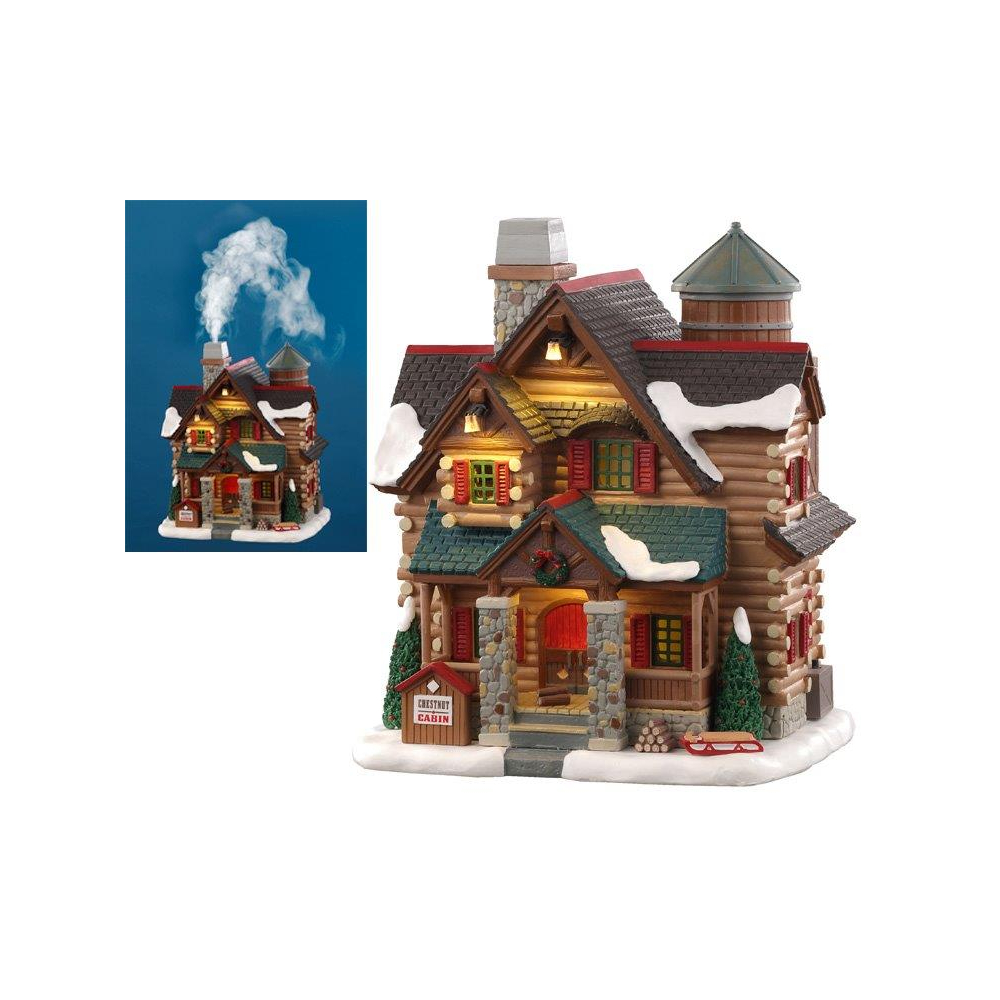 Lemax - Chestnut Cabin - - Polyresin - 0728162056412