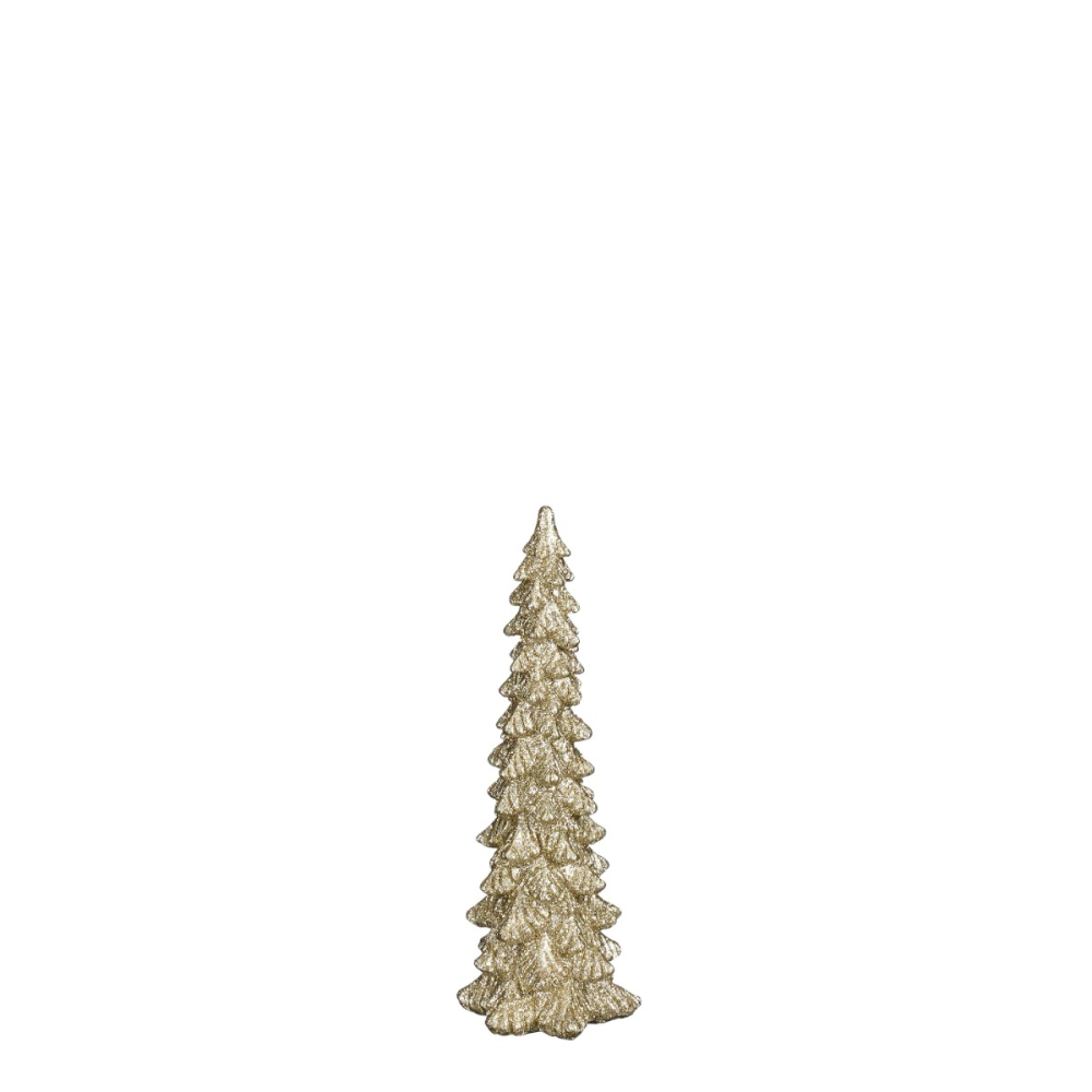 Boom Goud 25cm - House of Seasons - - Polyresin - 8720362651291