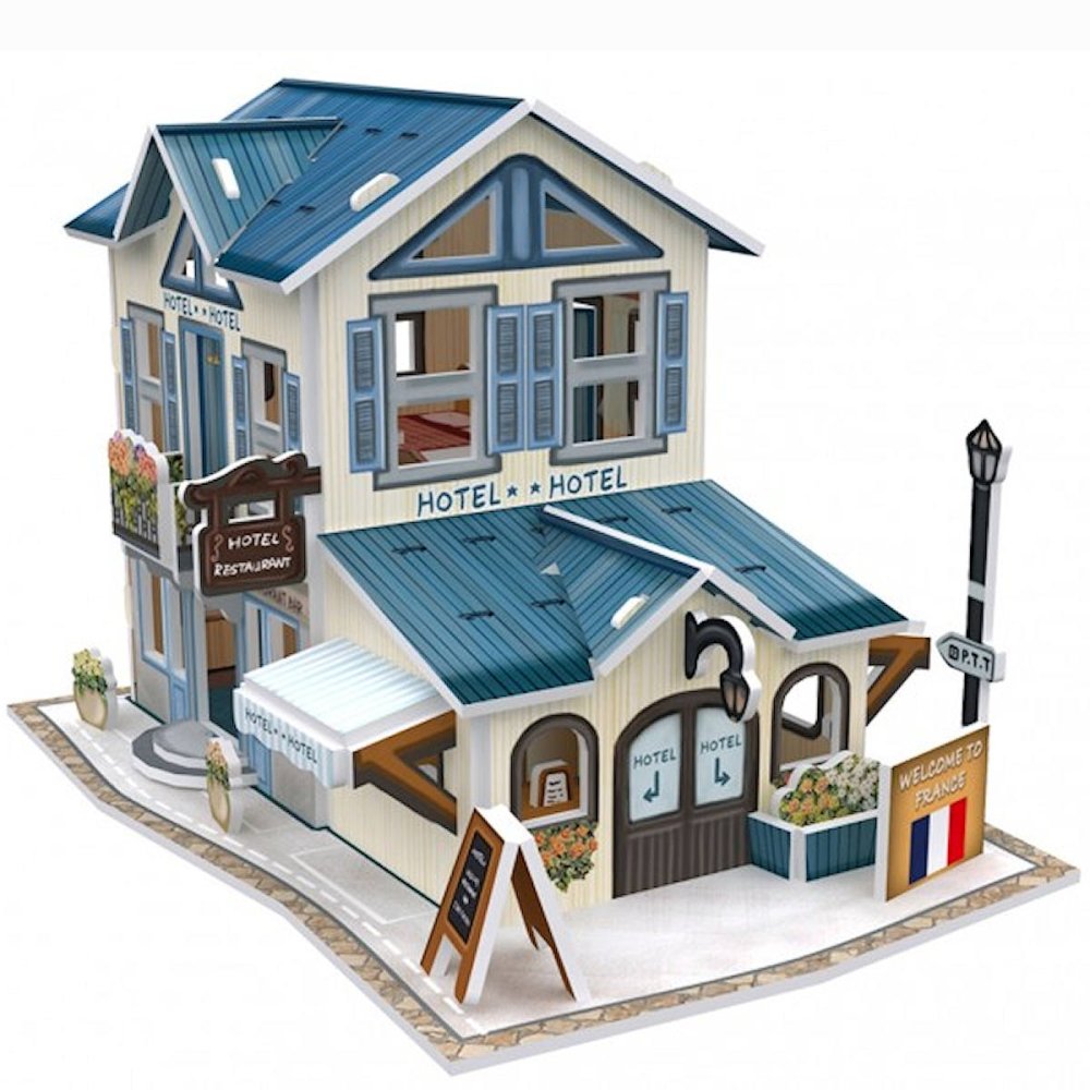 3D Puzzel Hotel France - - -