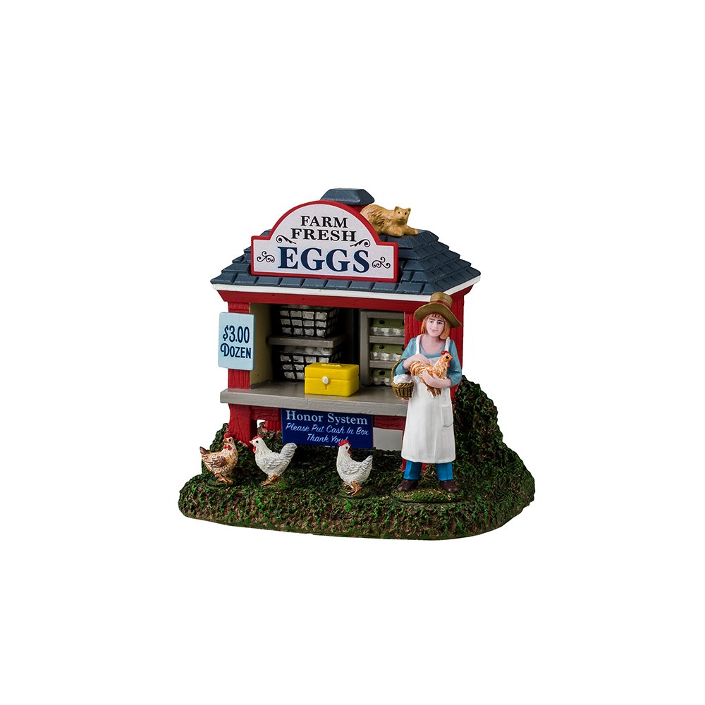 Lemax - Egg-Cellent Egg Stand - - Resin - 0728162437181