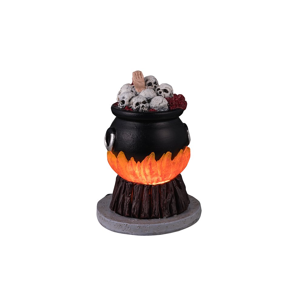 Spooky Town - Skull Stew Cauldron - - Kunststof - 0728162443113