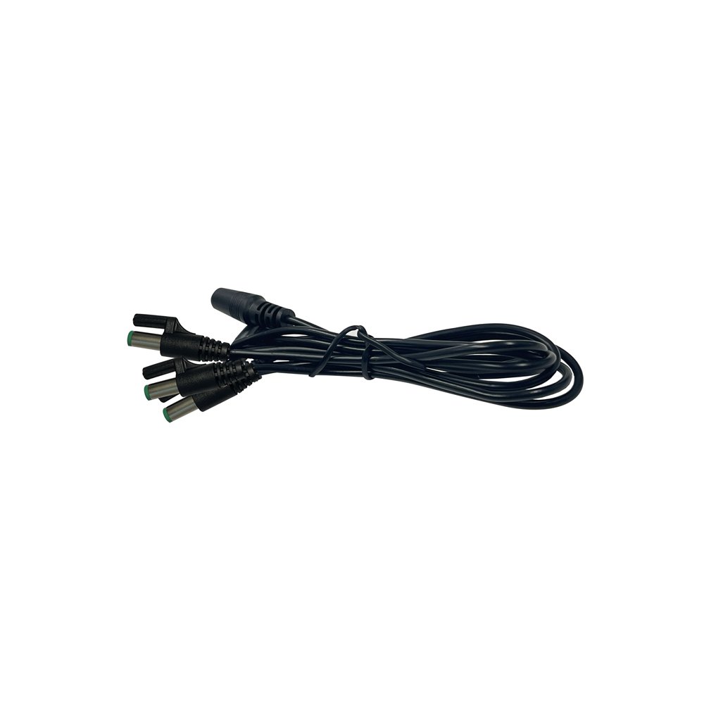 Spooky Town - 3-Output Type-U Wire - Zwart - - Kunststof - 0728162443410