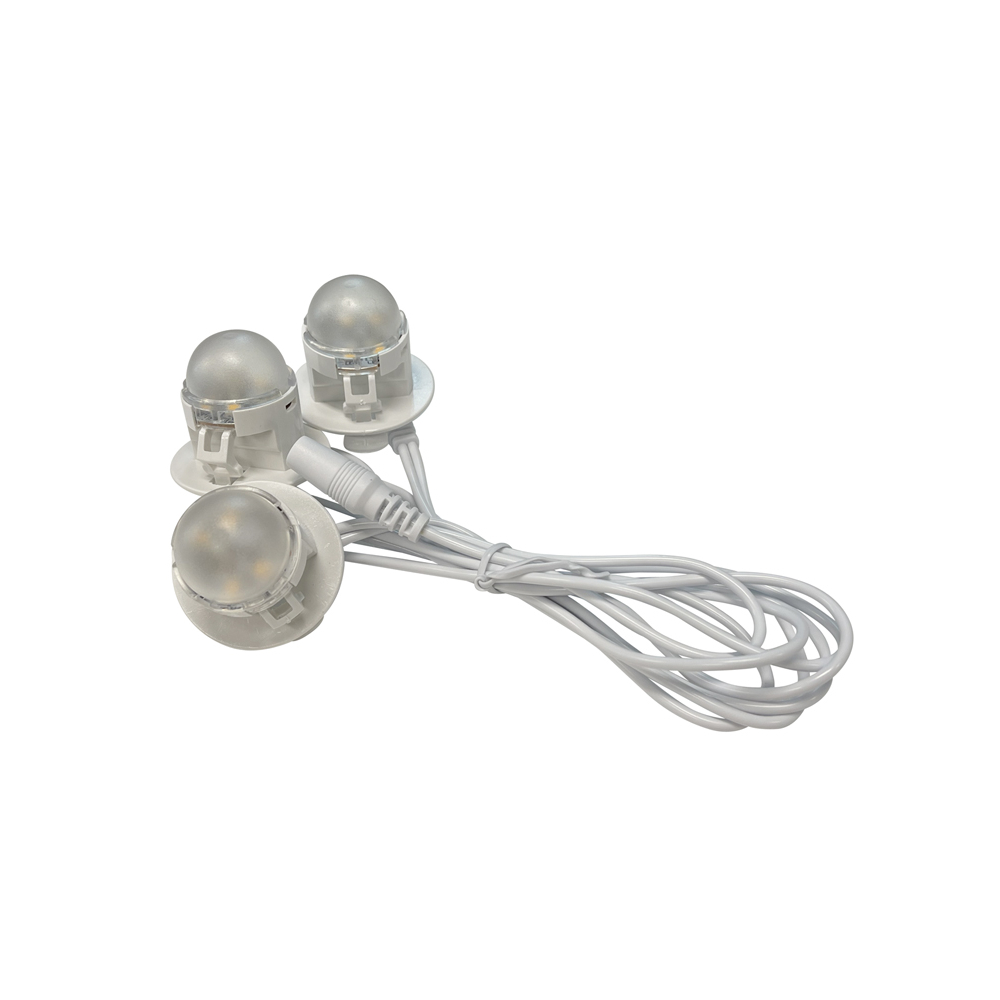 Lemax - Three LED Light String - Type-L To 3 - Moonlander - - Kunststof - 0728162443427