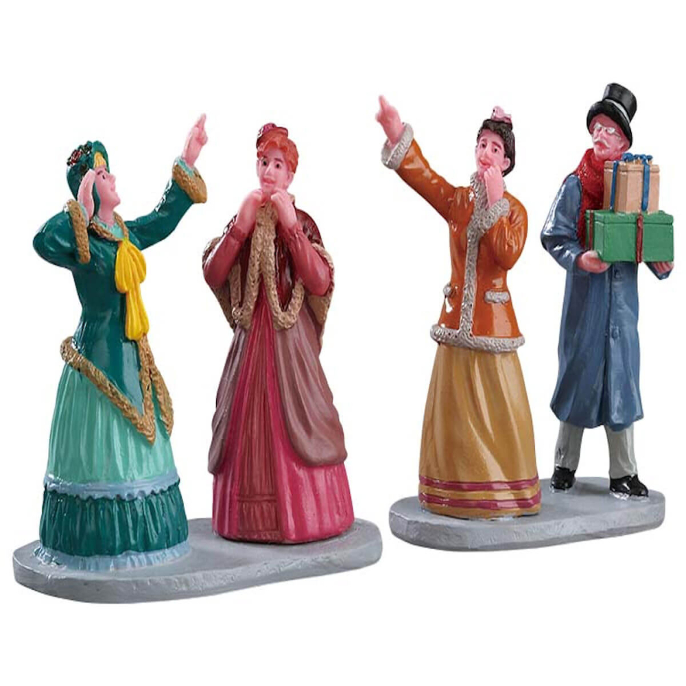Lemax - Window Shoppers - Set van 2