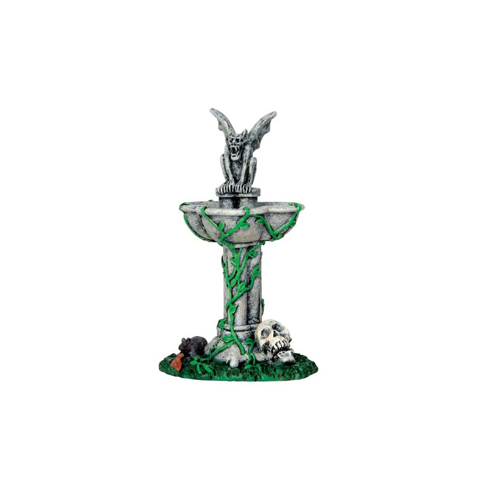 Spooky Town - Abandoned Fountain - - Polyresin - 0728162640505