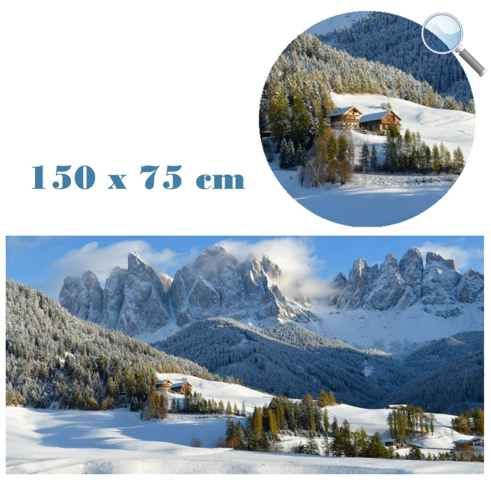 Achtergrond Doek Dolomieten - My Village