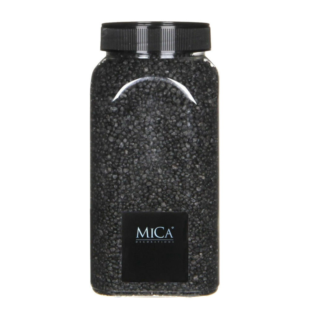 Antraciet Decoratie Granulaat 650ml - Mica Decorations