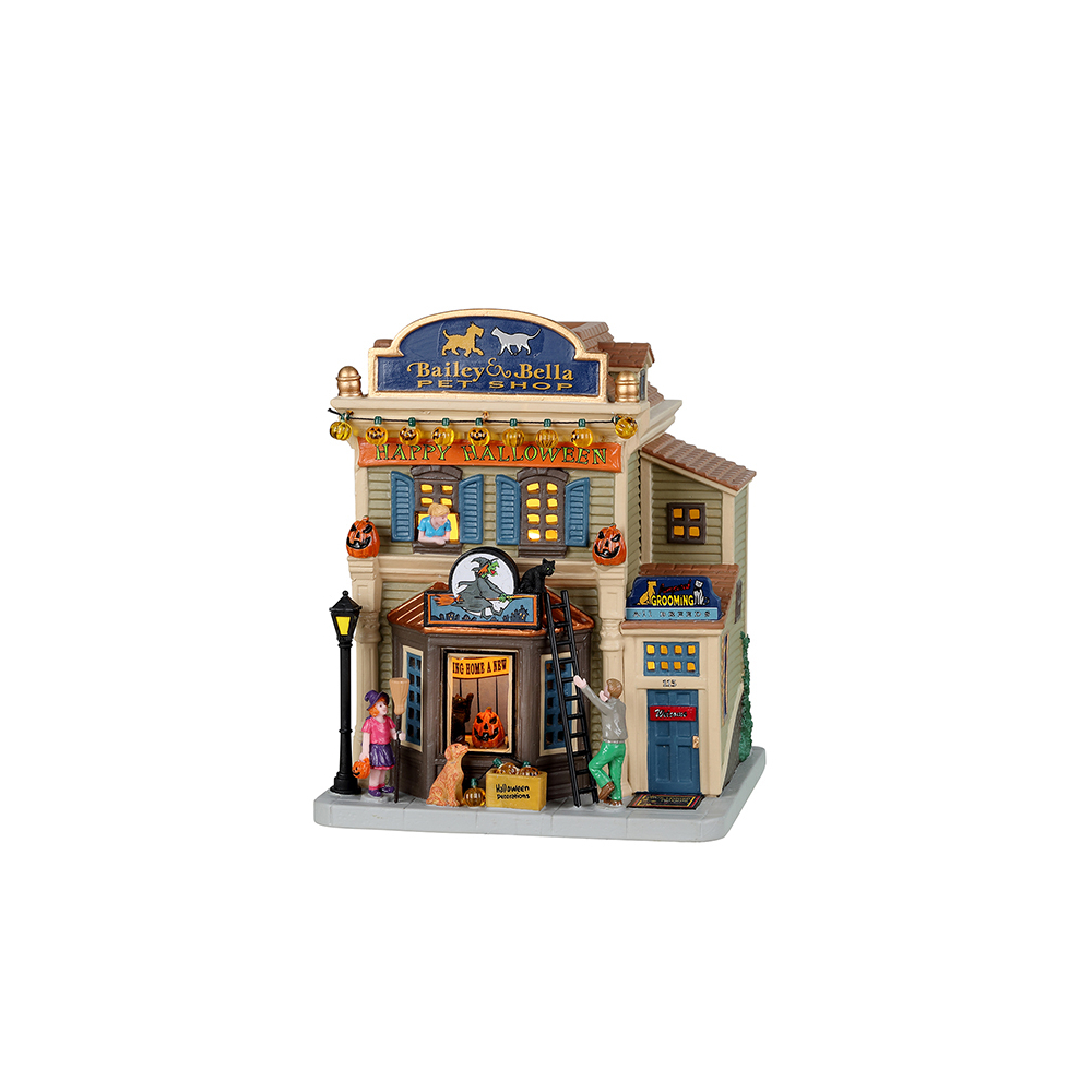 Spooky Town - Bailey and Bella Petshop - - Porselein - 0728162258533