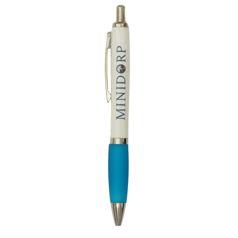 Balpen - Minidorp - Blauw Schrijvende Pen