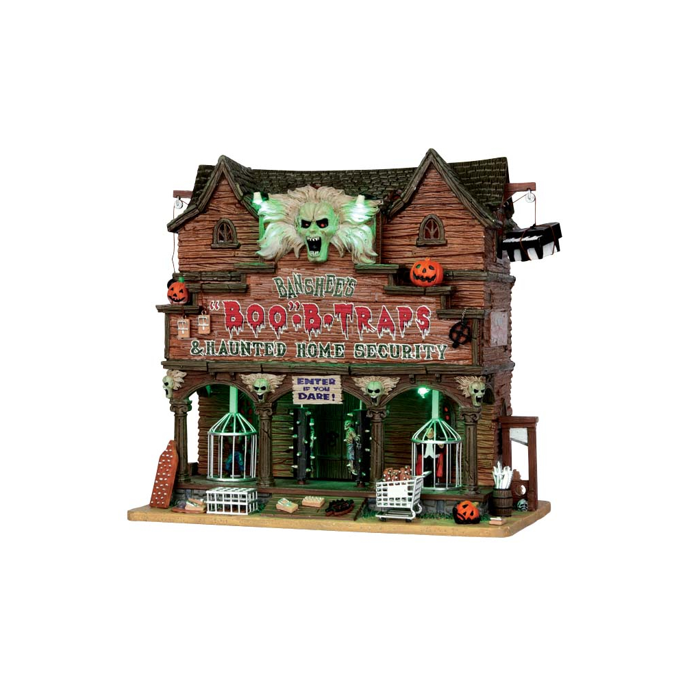 Spooky Town - Banshee's Boo-B-Traps - - Porselein - 0728162559128