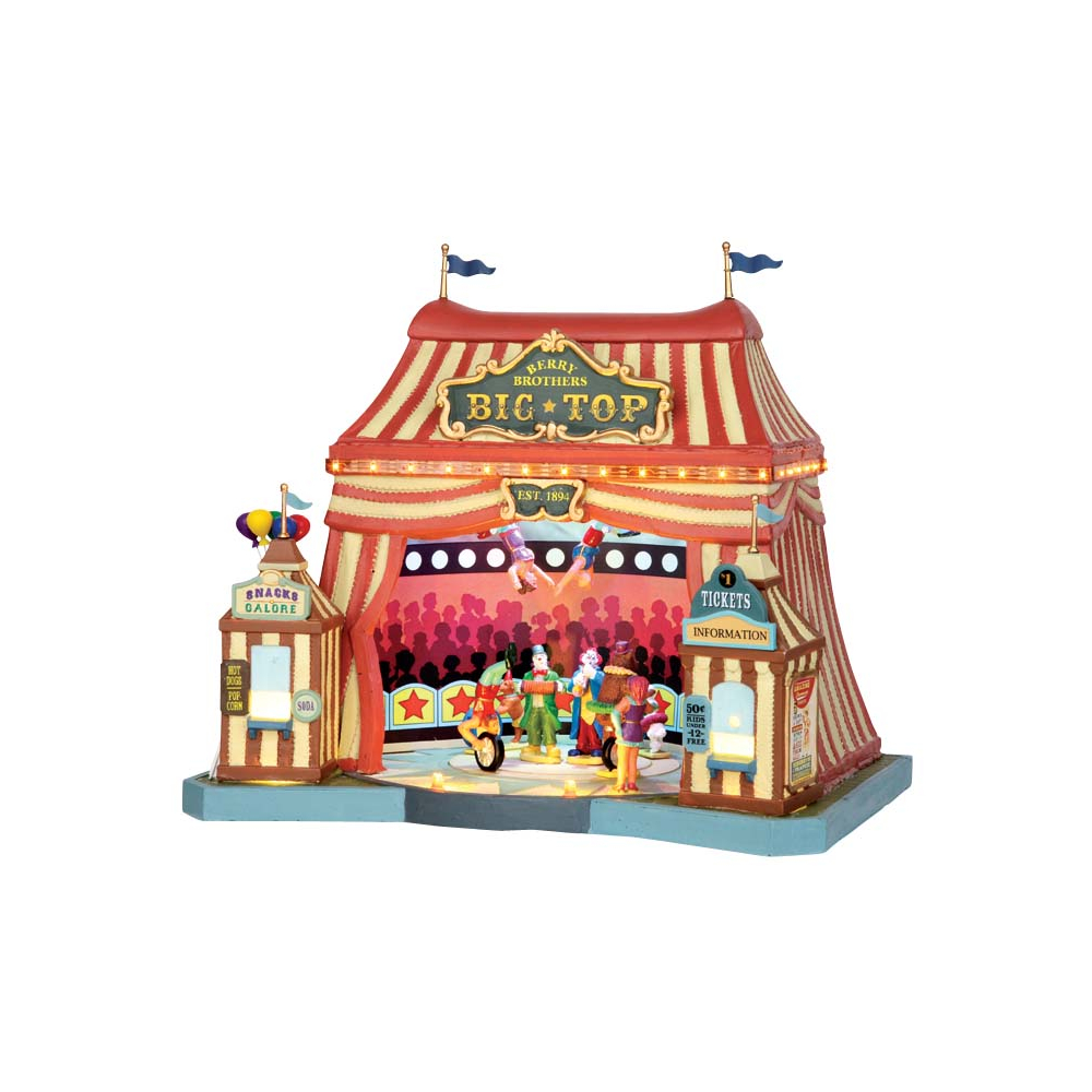 Lemax - Berry Brothers Big Top - Nu Voorverkoop - - Kunststof - 0728162559180