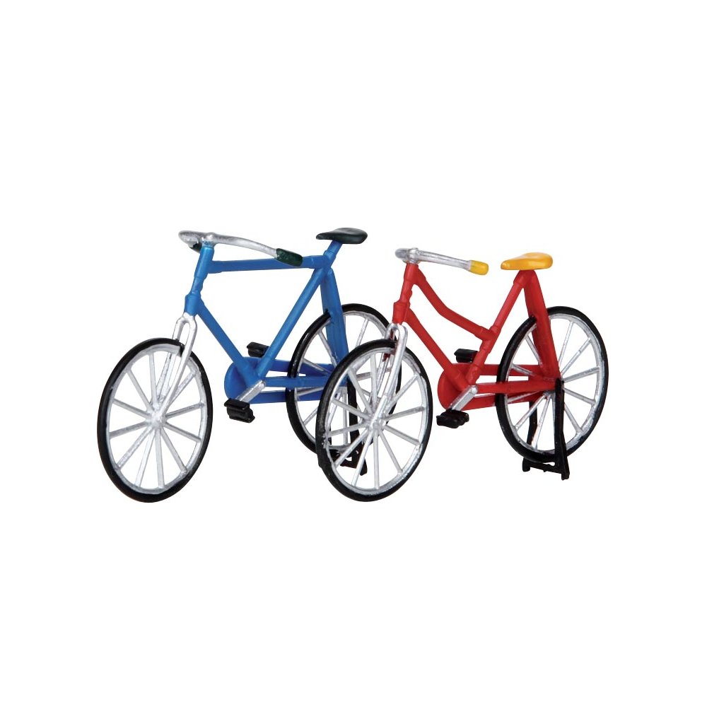 Lemax - Bicycle - Set van 2 - Nu Voorverkoop - - Kunststof - 0728162143778