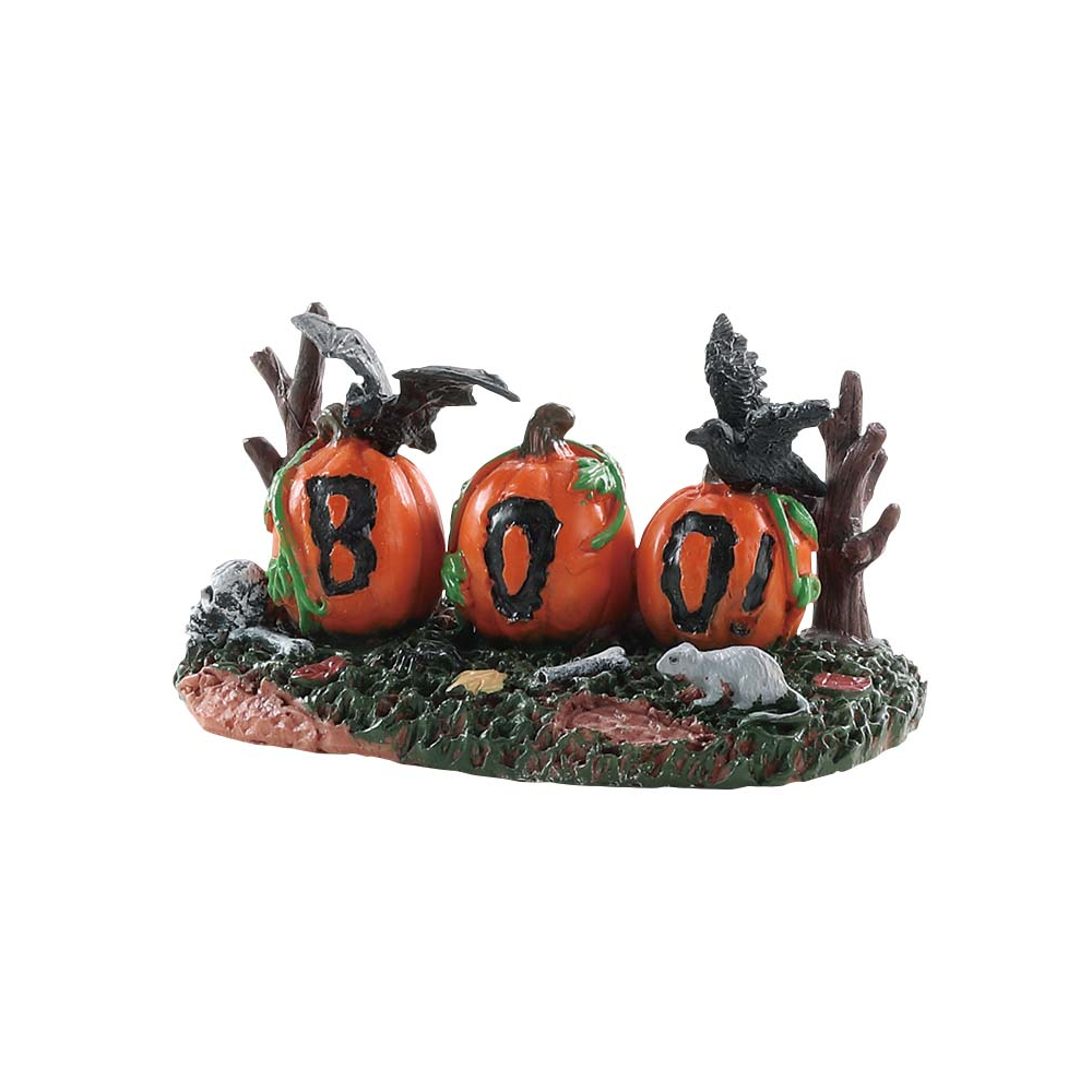 Spooky Town - Boo Pumpkins -   - Polyresin -  0728162843395