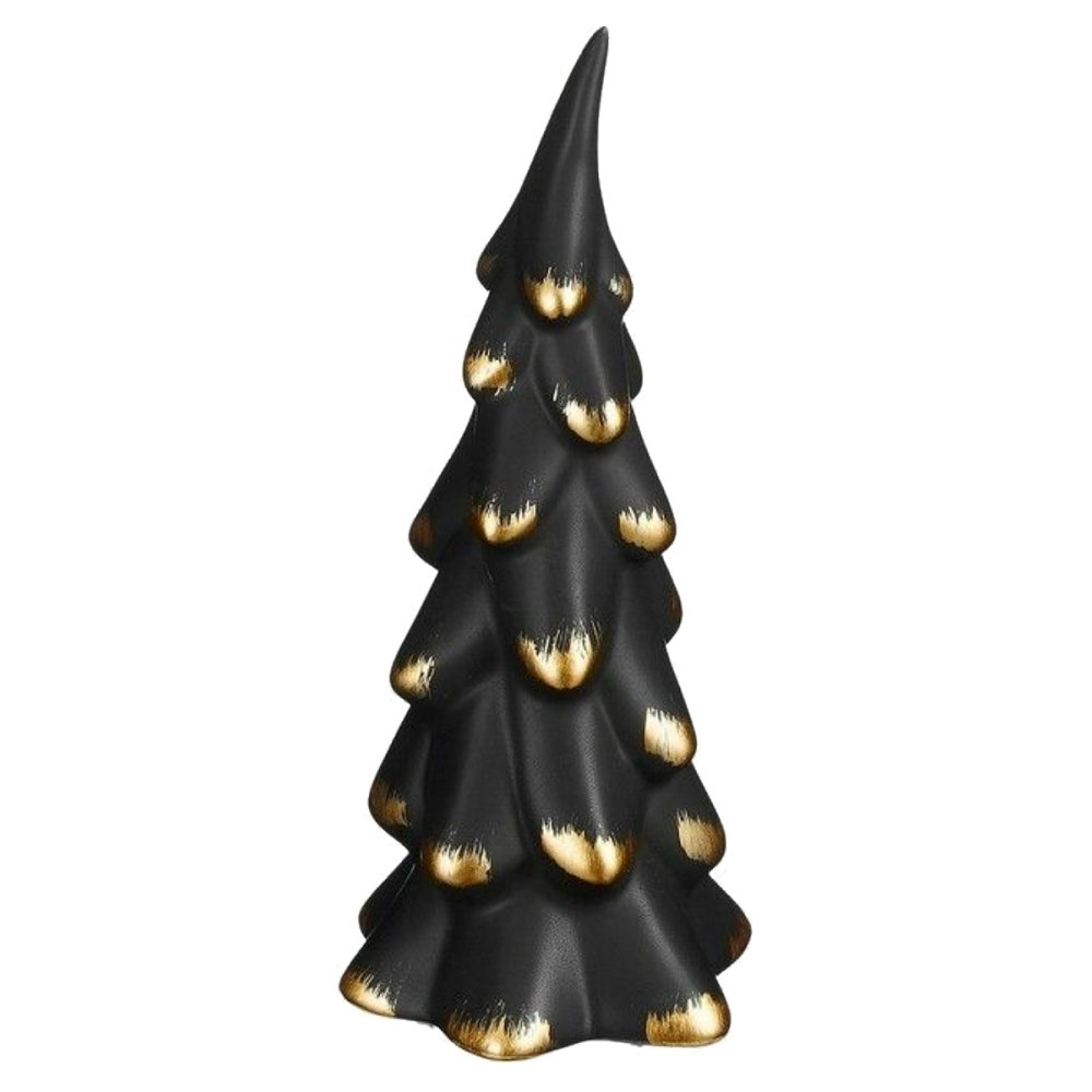 Boom Zwart Goud - 19.5 cm - House of Seasons - - Keramiek - 8720362648758