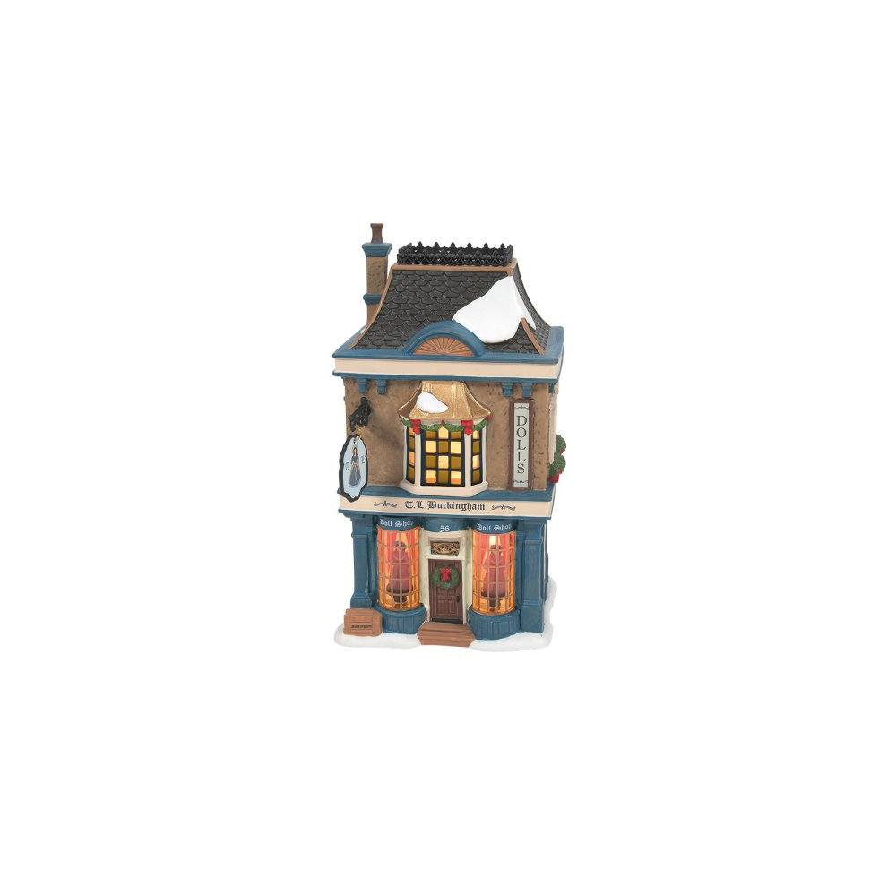Department 56 - Buckingham Doll Shop - Nu Voorverkoop - - Porselein -