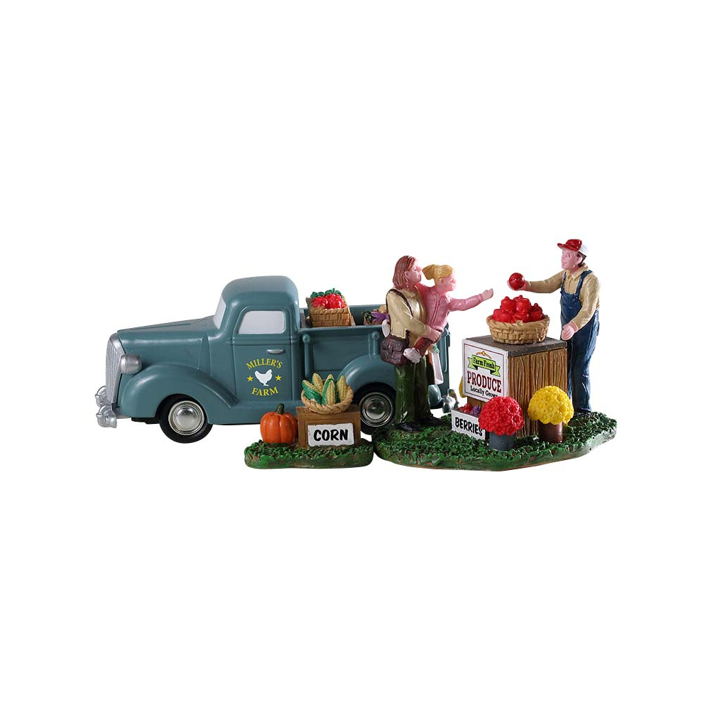 Lemax - Buy Local - Set van 3 - - Polyresin - 0728162934284
