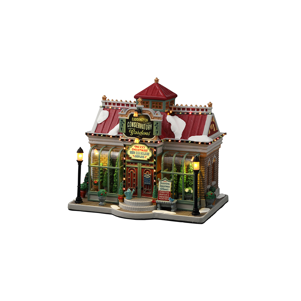 Lemax- Caddington Conservatory Gardens - - Polyresin - 0728162258670