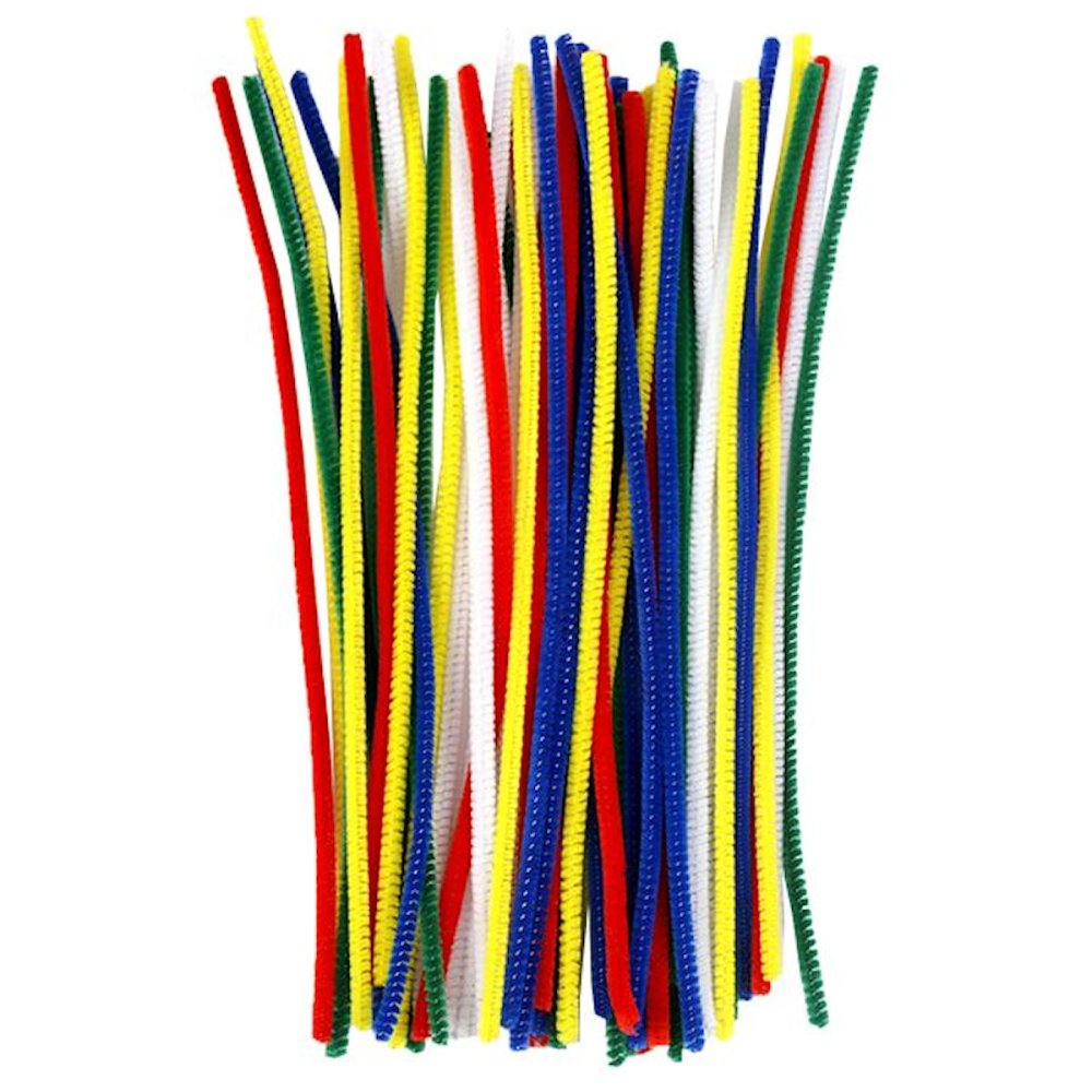 Chenilledraad - Unikleuren - 50st -   -  -