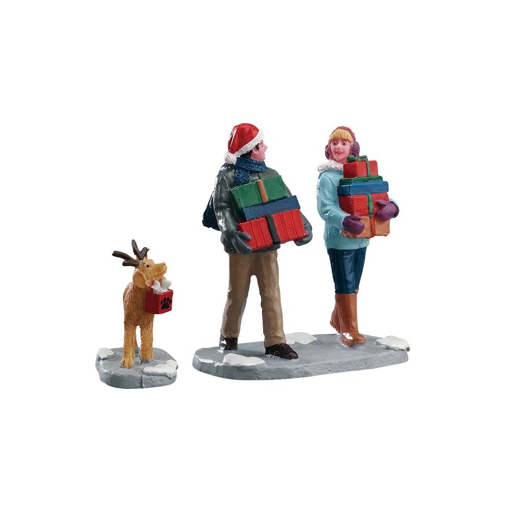 Lemax - Christmas Party - Set van 2 - - Polyresin - 0728162624451