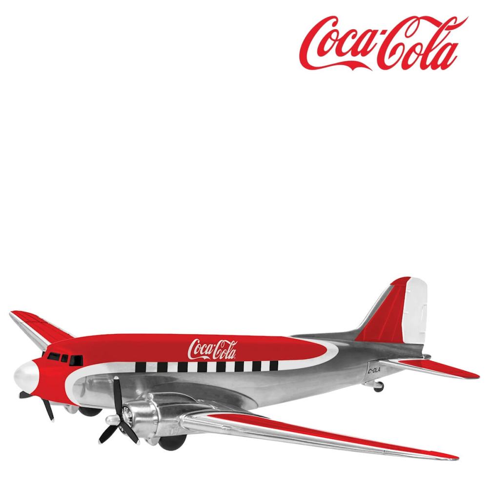 Coca-Cola Vliegtuig Douglas DC-3 - Hornby