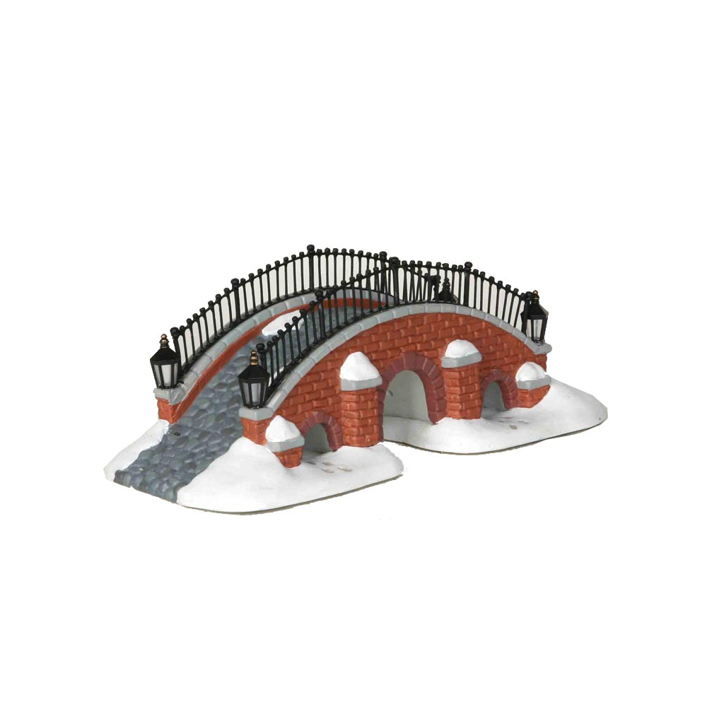 Lemax - Cold Creek Bridge - - Porselein - 0728162239624