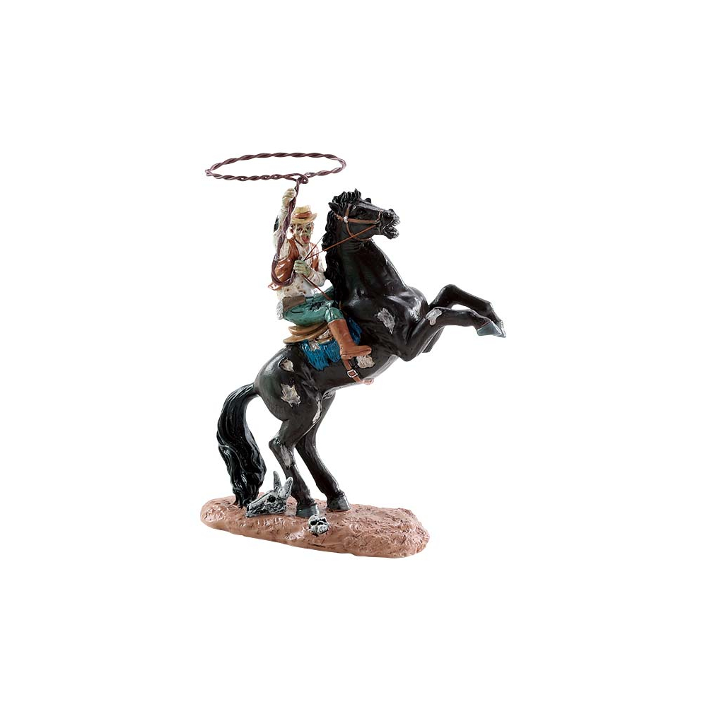 Spooky Town - Cow-Ghoul Lasso - - Polyresin - 0728162825612