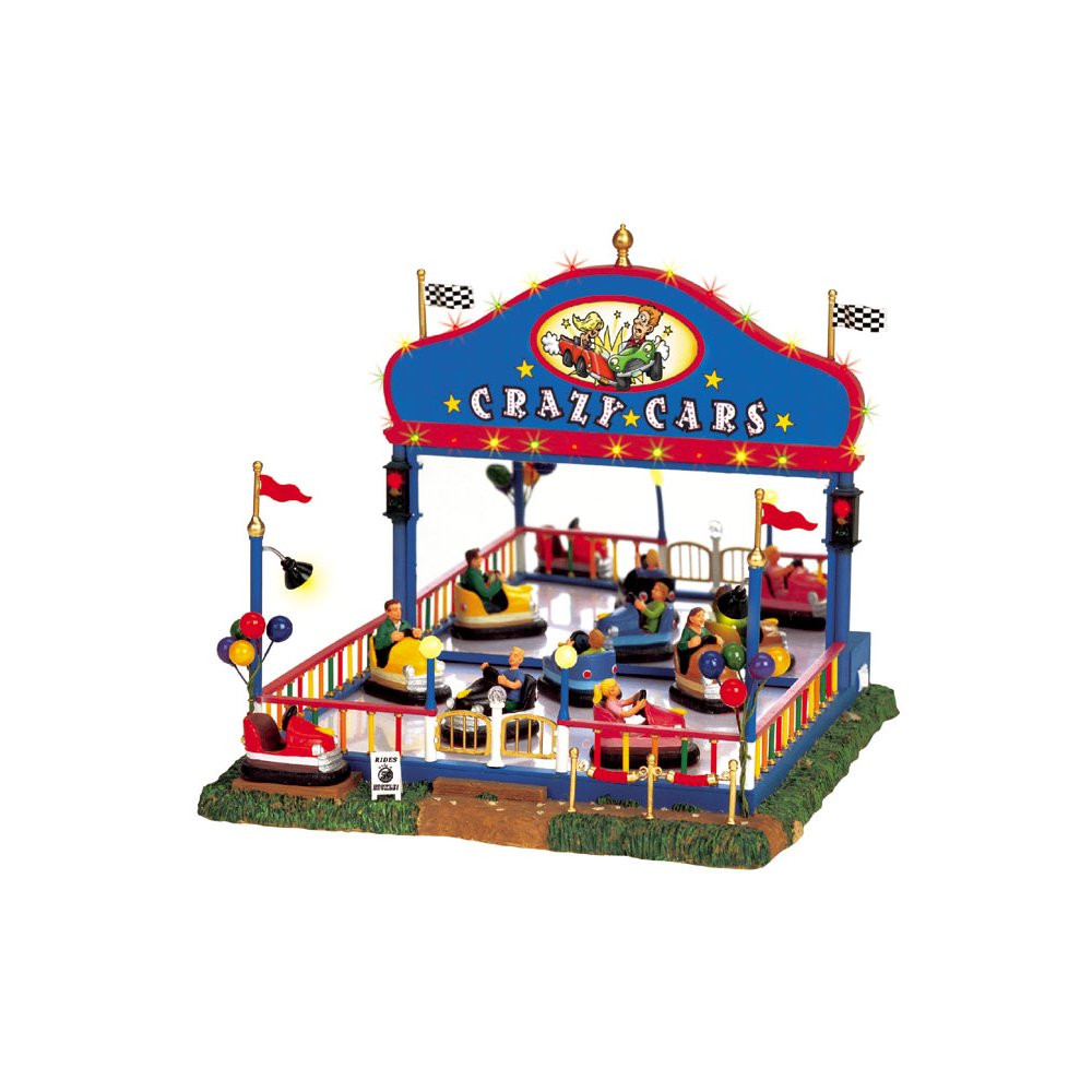 Lemax - Crazy Cars - Nu Voorverkoop - - Kunststof - 0728162644886