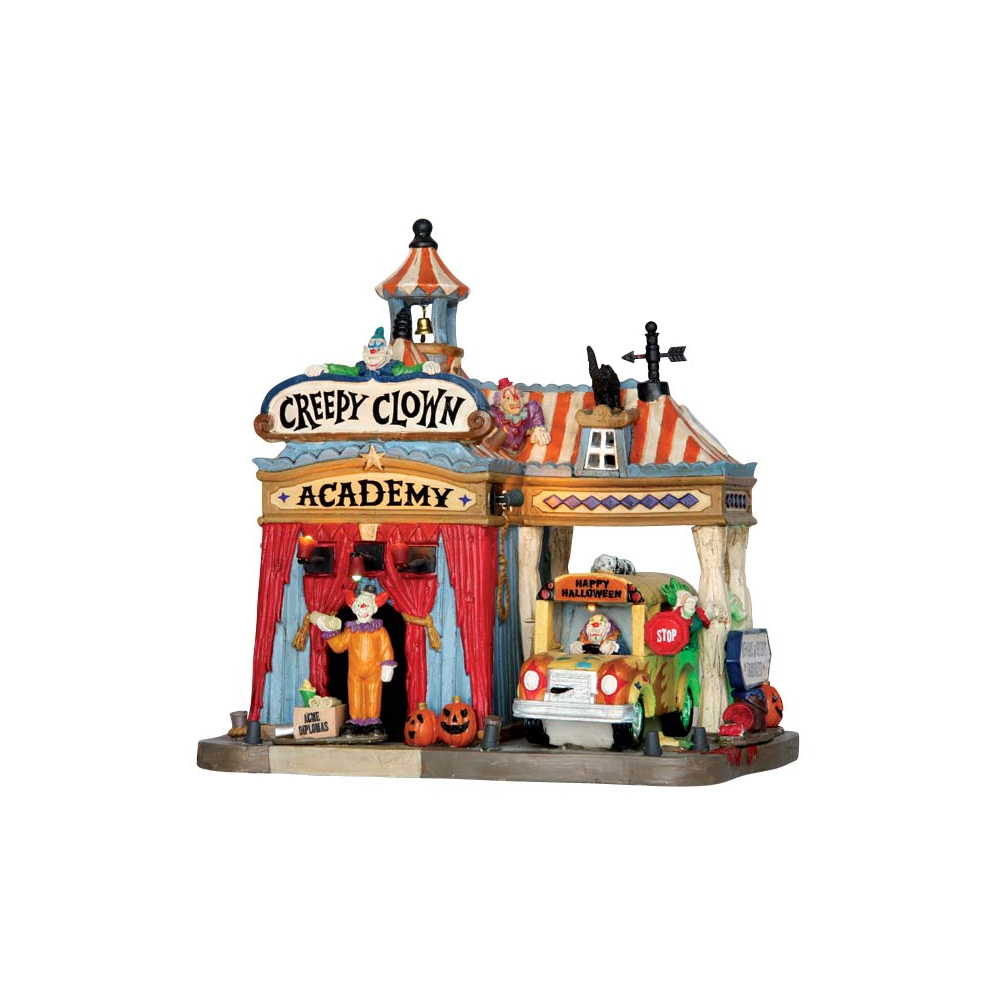 Spooky Town - Creepy Clown Academy - - Porselein - 0728162559050