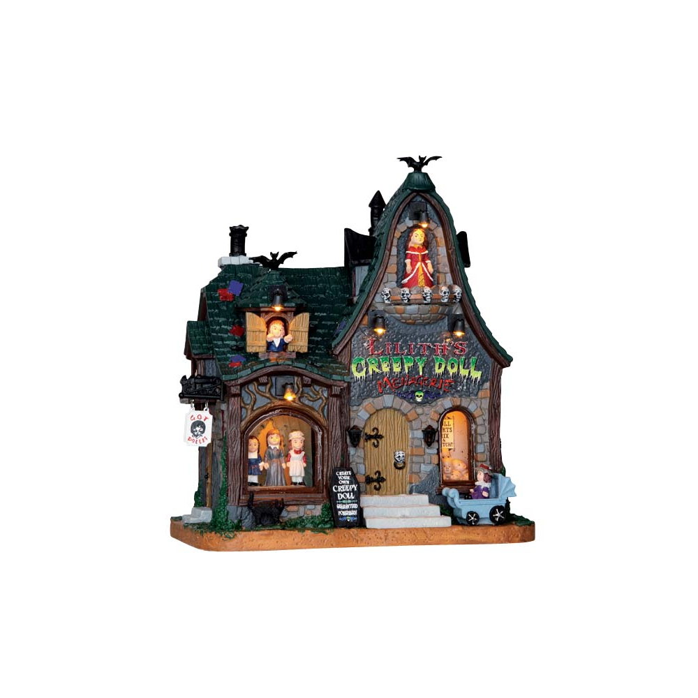 Spooky Town - Creepy Doll Shop - - Porselein - 0728162650719