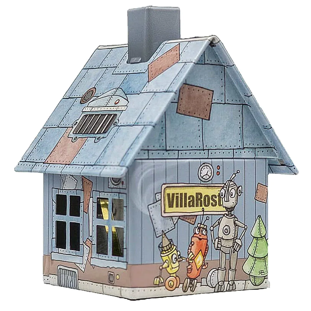 Crottendorfer - Metalen Rookhuisje Villa Rost -   - Metaal -