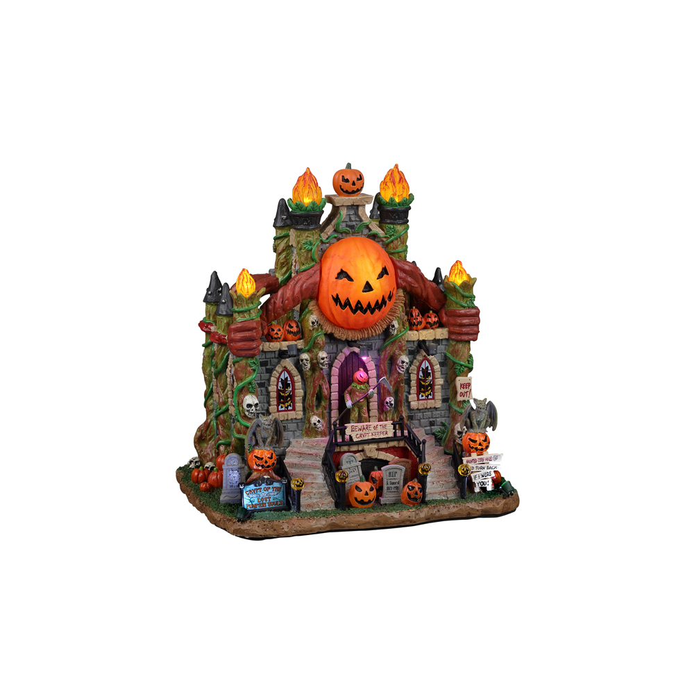 Spooky Town - Crypt of The Lost Pumpkin Souls - - Polyresin - 0728162258410