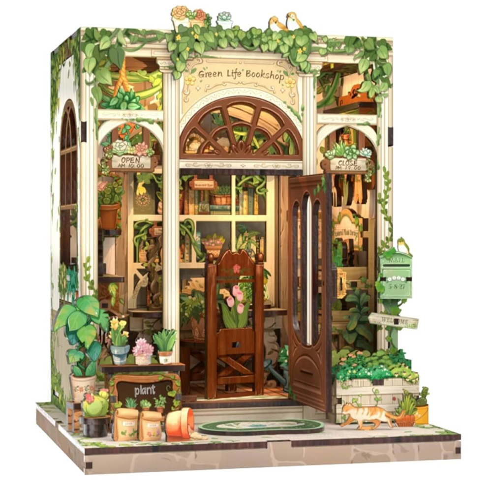 Cutebee - Green Life Bookshop - DIY House