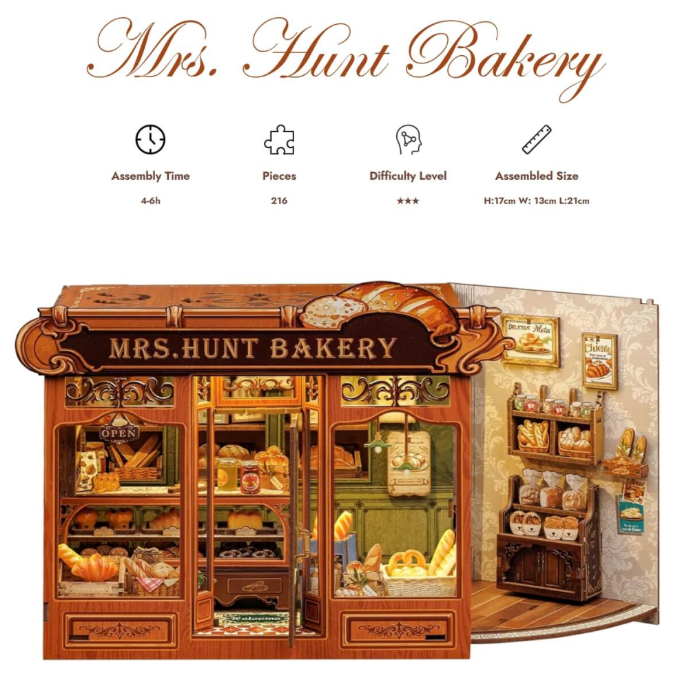 Cutebee - Mrs. Hunt Bakery - DIY House