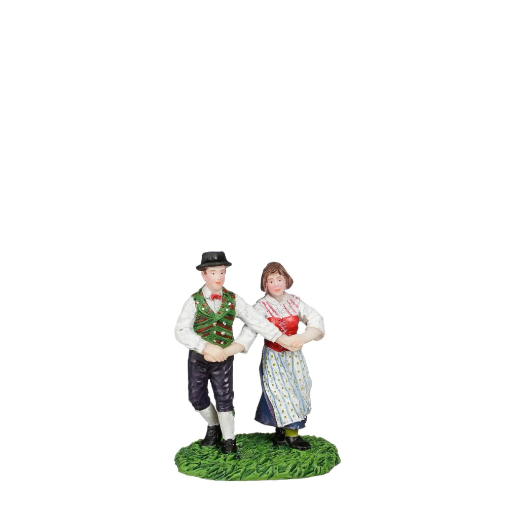 Luville - Dancing Folkloric People - - Polyresin - 8720967773800