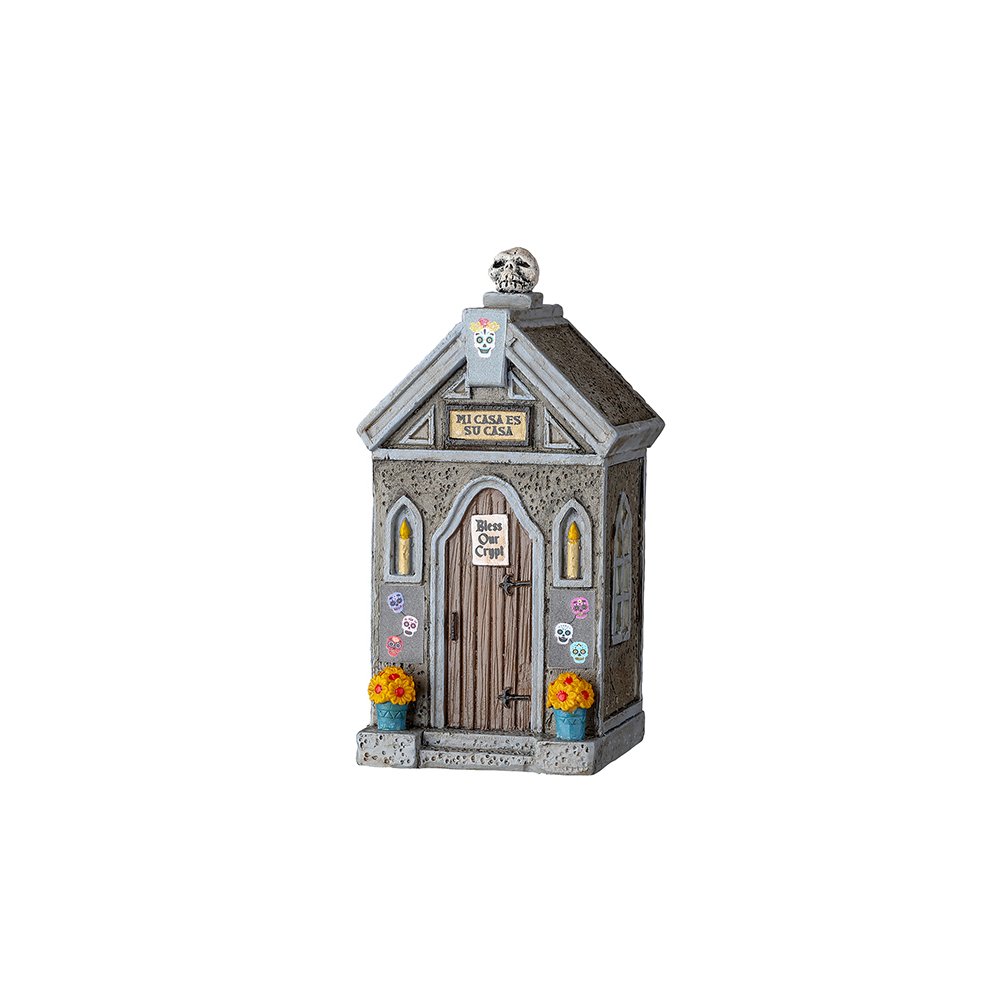 Spooky Town - Day Of The Dead Crypt - - Polyresin - 0728162249425