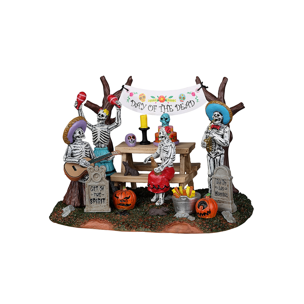 Spooky Town - Day of the Dead Party - - Polyresin - 0728162235831