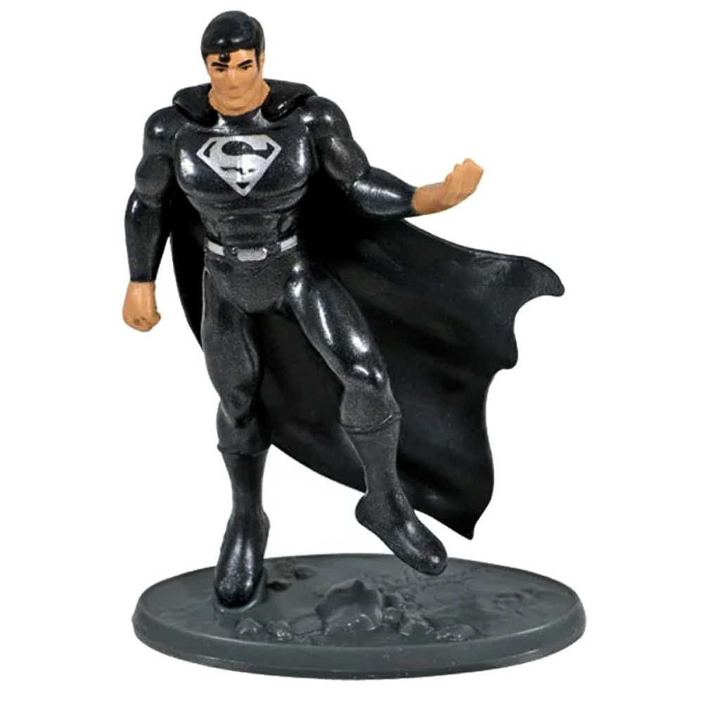 DC Comics - Miniatuur Superman Black - - Kunststof -