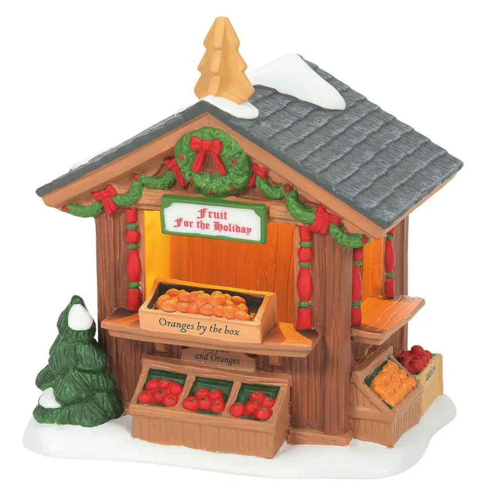 Department 56 - Dickens' Market Fruit Stand - - Porselein -